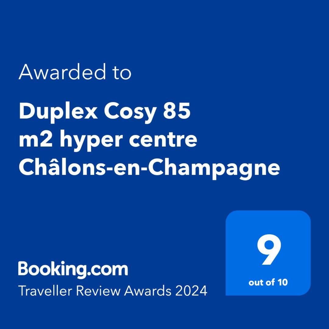 Duplex Cosy 85 M2 Hyper Centre Chalons-En-Champagne Apartment Екстериор снимка